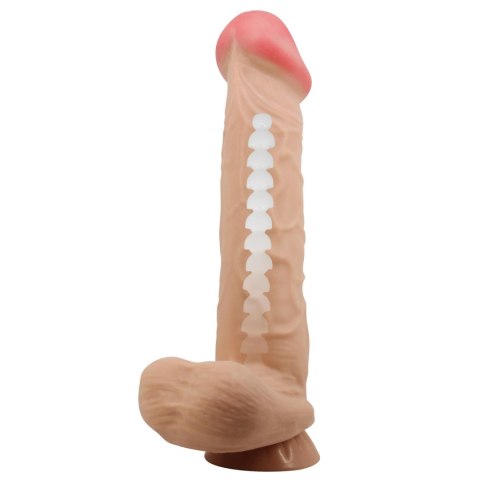 Duży sztuczny penis dildo dla kobiet żylasty 25 cm Duży sztuczny penis dildo dla kobiet żylasty 25 cm