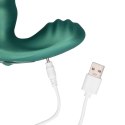 Beaded Vibrating Prostate Massager with Remote Control - Metallic Green Beaded Vibrating Prostate Massager with Remote Control - Metallic Green