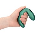 Bent Vibrating Prostate Massager with Remote Control - Metallic Green Bent Vibrating Prostate Massager with Remote Control - Metallic Green