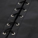 Lace-up Full Sleeve Arm Restraint - Black Lace-up Full Sleeve Arm Restraint - Black