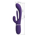 Wibrator króliczek PRETTY LOVE - Shonia Dark Purple, Twinkled Tenderness, 7 thumping functions 7 vibration functions Wibrator króliczek PRETTY LOVE - Shonia Dark Purple, Twinkled Tenderness, 7 thumping functions 7 vibration functions