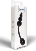 Anal Snake Plug & Penis Ring Black Anal Snake Plug & Penis Ring Black
