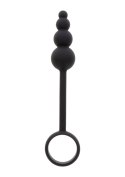 Anal Snake Plug & Penis Ring Black Anal Snake Plug & Penis Ring Black