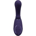 Gen - Rechargeable Triple Action G-Spot Vibrator with Pulse Wave and Vibrating Bristles - Purple Gen - Rechargeable Triple Action G-Spot Vibrator with Pulse Wave and Vibrating Bristles - Purple