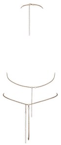 Bra Set Chain Gold Bra Set Chain Gold