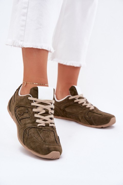 Buty Sportowe Model Dorella 897-4F Dark Green - Step in style Step in style Buty Sportowe Model Dorella 897-4F Dark Green - Step in style Step in style
