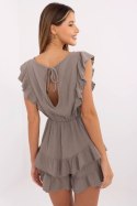 Kombinezon Model MI-KO-62106.88 Dark Beige - Italy Moda Italy Moda Kombinezon Model MI-KO-62106.88 Dark Beige - Italy Moda Italy Moda