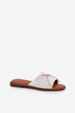 Sandał Klapki Model Deonelis M509 White - Step in style Step in style