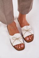 Sandał Klapki Model Deonelis M509 White - Step in style Step in style Sandał Klapki Model Deonelis M509 White - Step in style Step in style