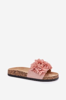 Sandał Klapki Model Ferenza 25SD21-8319 Pink - Step in style Step in style