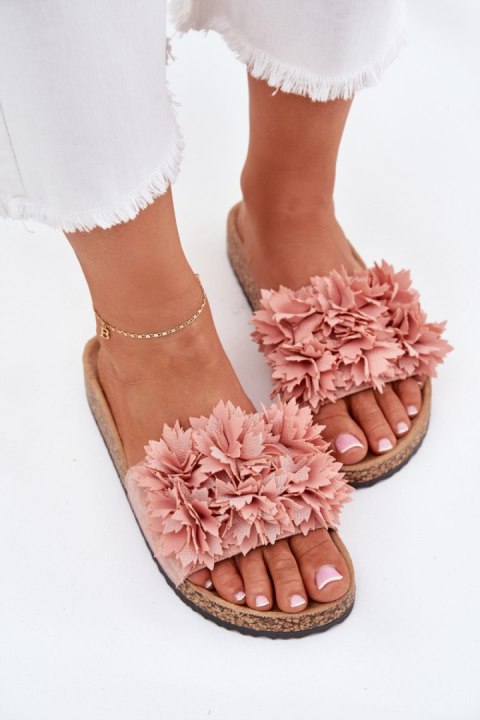 Sandał Klapki Model Ferenza 25SD21-8319 Pink - Step in style Step in style Sandał Klapki Model Ferenza 25SD21-8319 Pink - Step in style Step in style