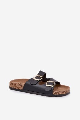 Sandał Klapki Model Iskira 25SD21-8323 Black - Step in style Step in style