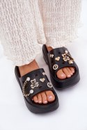 Sandał Klapki Model Ivoriel M567 Black - Step in style Step in style Sandał Klapki Model Ivoriel M567 Black - Step in style Step in style