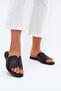 Sandał Klapki Model Kalimira 25SD35-8835 Black - Step in style Step in style