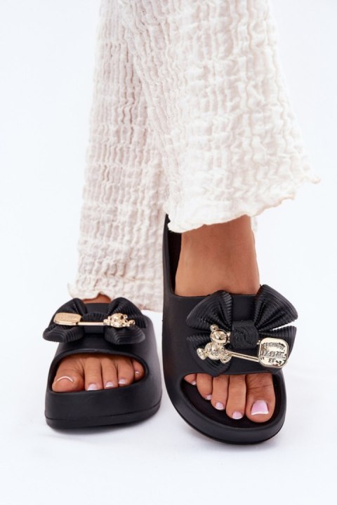 Sandał Klapki Model Marlize M560 Black - Step in style Step in style Sandał Klapki Model Marlize M560 Black - Step in style Step in style