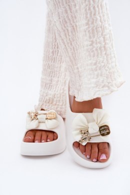 Sandał Klapki Model Marlize M560 White - Step in style Step in style