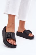 Sandał Klapki Model Viasara 25SD97-8800 Black - Step in style Step in style Sandał Klapki Model Viasara 25SD97-8800 Black - Step in style Step in style