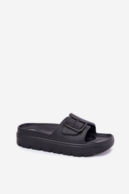 Sandał Klapki Model Viasara 25SD97-8800 Black - Step in style Step in style