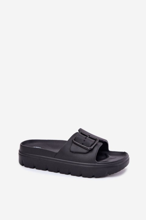 Sandał Klapki Model Viasara 25SD97-8800 Black - Step in style Step in style Sandał Klapki Model Viasara 25SD97-8800 Black - Step in style Step in style