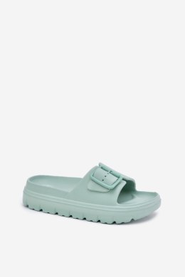 Sandał Klapki Model Viasara 25SD97-8800 Green - Step in style Step in style