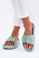 Sandał Klapki Model Viasara 25SD97-8800 Green - Step in style Step in style Sandał Klapki Model Viasara 25SD97-8800 Green - Step in style Step in style