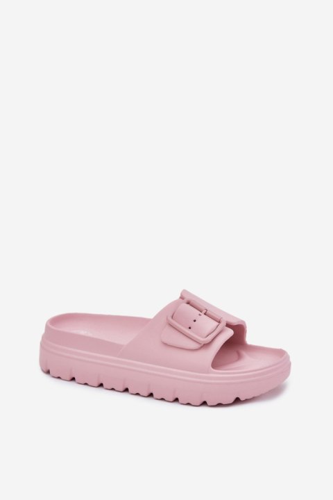 Sandał Klapki Model Viasara 25SD97-8800 Pink - Step in style Step in style Sandał Klapki Model Viasara 25SD97-8800 Pink - Step in style Step in style