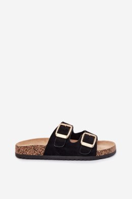 Sandał Klapki Model Vorella 25SD21-8330 Black - Step in style Step in style