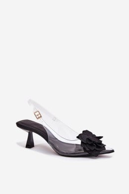 Sandały Model Risalie C-606 Black - Step in style Step in style