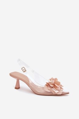 Sandały Model Risalie C-606 Nude - Step in style Step in style