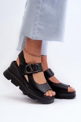 Sandały Model Triaola 58292 Black - Step in style Step in style