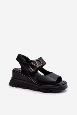 Sandały Model Triaola 58292 Black - Step in style Step in style