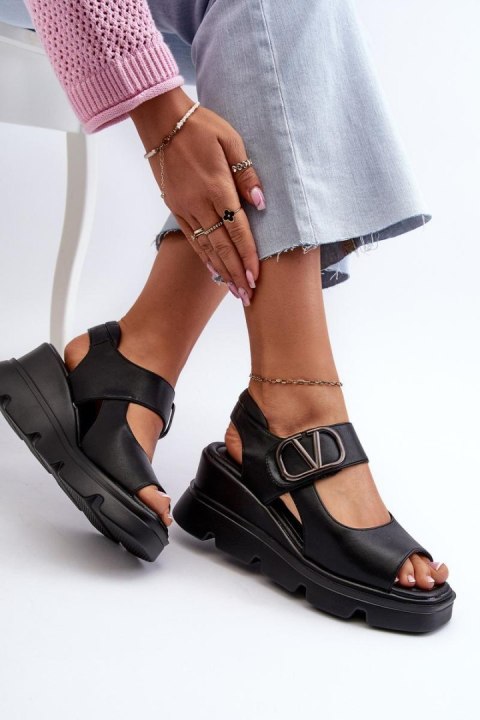 Sandały Model Triaola 58292 Black - Step in style Step in style Sandały Model Triaola 58292 Black - Step in style Step in style