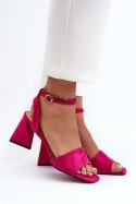 Sandały Model Upttima 17328 Fuksja - Step in style Step in style Sandały Model Upttima 17328 Fuksja - Step in style Step in style