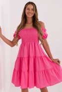 Sukienka Model MI-SK-A2561.89 Dark Pink - Italy Moda Italy Moda Sukienka Model MI-SK-A2561.89 Dark Pink - Italy Moda Italy Moda
