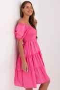 Sukienka Model MI-SK-A2561.89 Dark Pink - Italy Moda Italy Moda Sukienka Model MI-SK-A2561.89 Dark Pink - Italy Moda Italy Moda