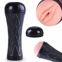 Sztuczna pochwa z wibracjami masturbator latarka Sztuczna pochwa z wibracjami masturbator latarka