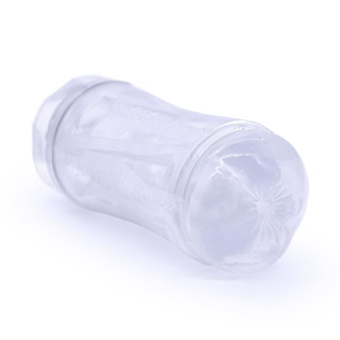 Masturbator przezroczysty podwójny sztuczna pochwa Masturbator przezroczysty podwójny sztuczna pochwa
