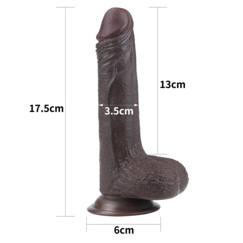 Czarny gruby penis z przyssawka żylaste dildo Czarny gruby penis z przyssawka żylaste dildo