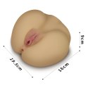 Masturbator dwie dziurki realistyczna powłoka Masturbator dwie dziurki realistyczna powłoka