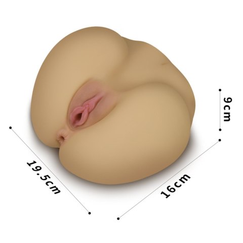 Masturbator dwie dziurki realistyczna powłoka Masturbator dwie dziurki realistyczna powłoka