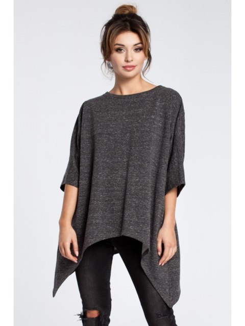 B034 Asymetryczna bluza oversize B034 Asymetryczna bluza oversize