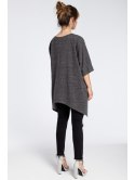 B034 Asymetryczna bluza oversize B034 Asymetryczna bluza oversize