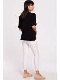 B147 T-shirt oversize z okrągłym dekoltem B147 T-shirt oversize z okrągłym dekoltem