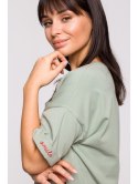 B147 T-shirt oversize z okrągłym dekoltem B147 T-shirt oversize z okrągłym dekoltem