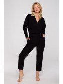 LA128 Bluza z kopertowym dekoltem LA128 Bluza z kopertowym dekoltem