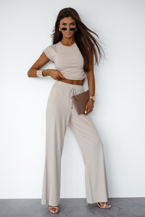 Spodnie Komplet Model Shira 295747862 Beige - LaBalancia LaBalancia Spodnie Komplet Model Shira 295747862 Beige - LaBalancia LaBalancia