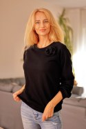 Bluza Damska Model Similan Black - Mirale Mirale Bluza Damska Model Similan Black - Mirale Mirale