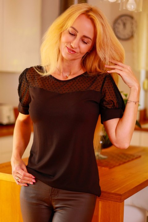 Bluzka Model Ava Black - Mirale Mirale Bluzka Model Ava Black - Mirale Mirale