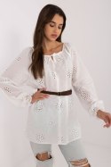 Bluzka Model LK-BZ-509747.80 White - Lakerta Lakerta Bluzka Model LK-BZ-509747.80 White - Lakerta Lakerta