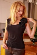 Bluzka Model Peony Black - Mirale Mirale Bluzka Model Peony Black - Mirale Mirale
